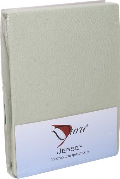 Простынь трикотажное 160x200 см зеленый Durutex 