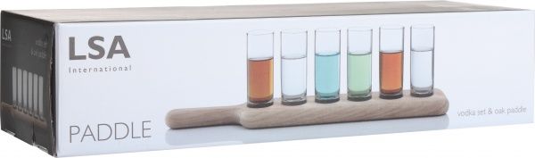 Набір чарок для горілки Paddle 7 предметів G1049-03-301 LSA