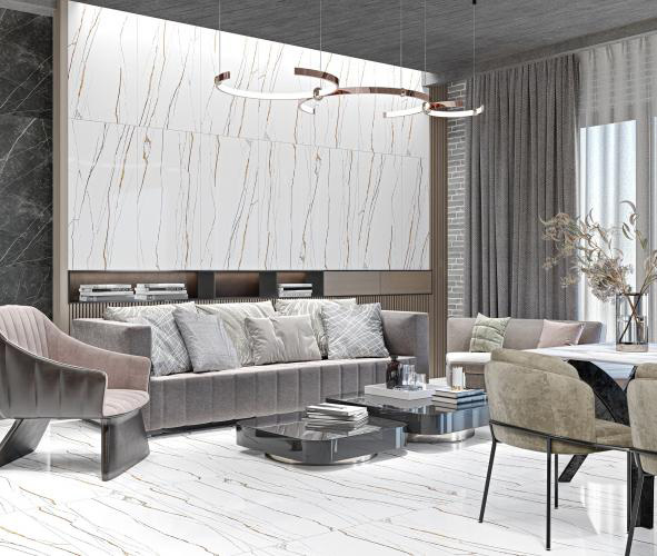 Плитка INTER GRES Gulfstream сірий 120х60 97 071/L (поліровка) 