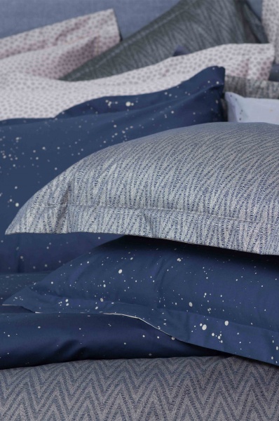 Комплект постільної білизни Cosmos Dark 2.0 синій Decoflux 