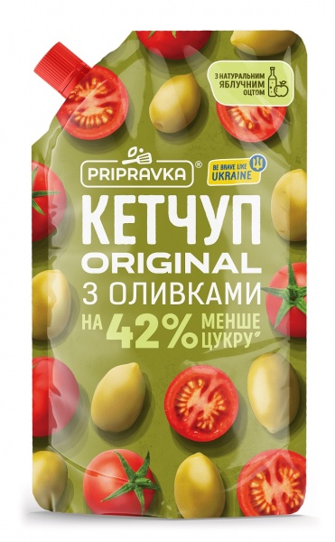 Кетчуп Pripravka Original з оливками 250 г