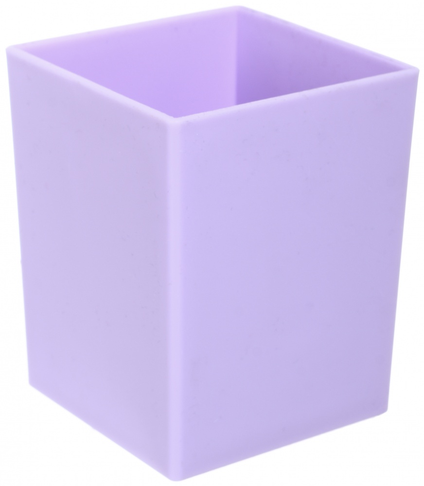 Подставка для ручек 76х76х97,5 мм лавандовый NINGBO JOHNSHEN STATIONERY CO.,LTD
