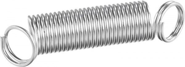 Пружина DC 50 мм d10x1 мм сріблястий металік