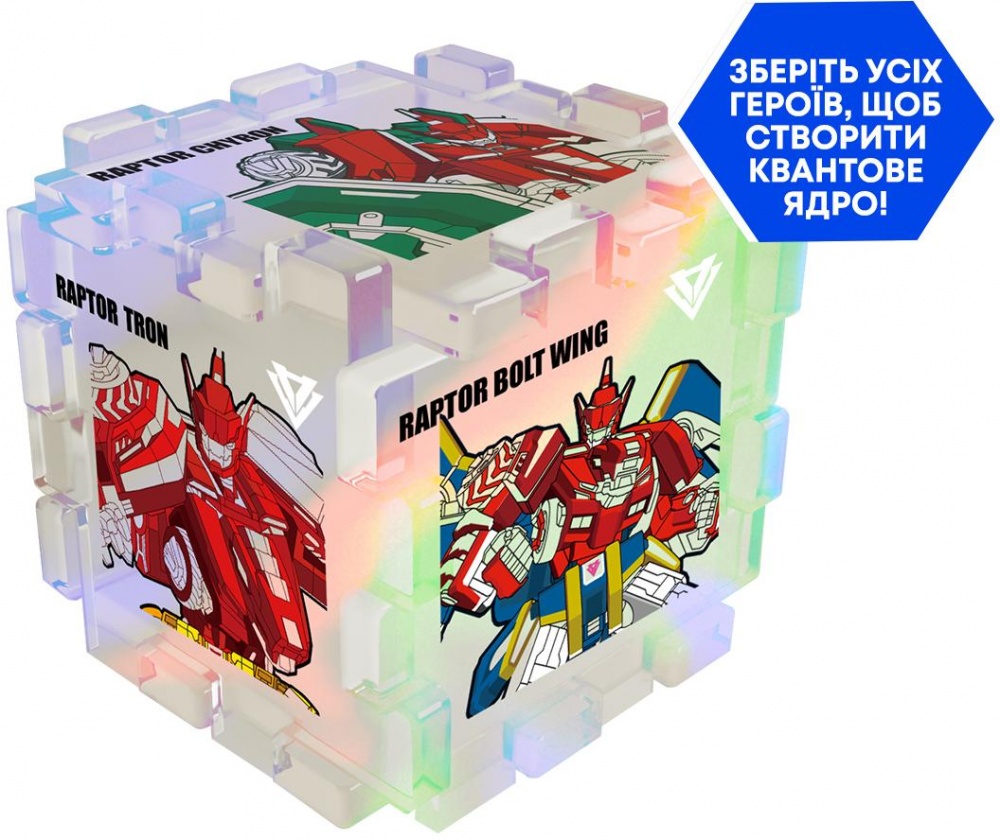 Игрушка DINOSTER Робот-конструктор Раптор Болт Винг EU580881A-6