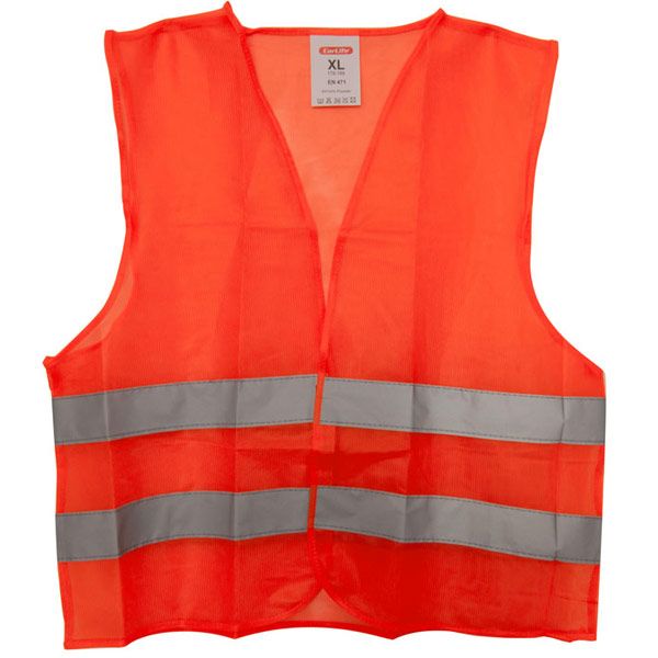 Жилет сигнальний CarLife XL 100 г/м2 помаранчевий