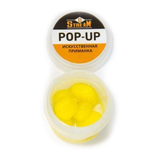 Принада GStream 2,5 г креветка силіконова жовта кукурудза