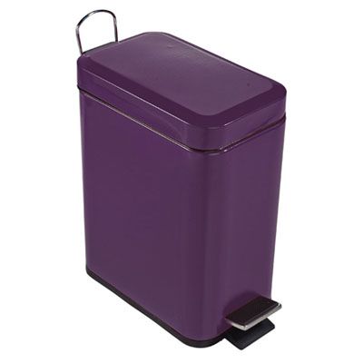 Ведро для мусора Trento В0040D 5 л фиолетовое