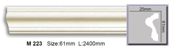 Молдинг Harmony М-223 2400x61x25мм 