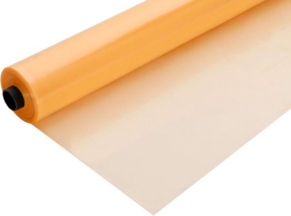 Пленка полиэтиленовая стабилизированная (24) 3 х 50 м. Планета Пластик 100 мк прозрачный желтый