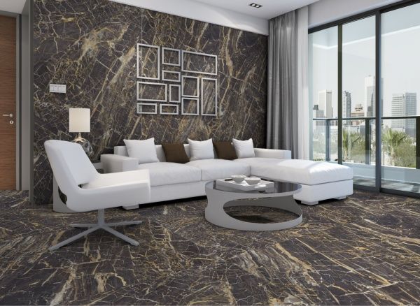 Плитка Cifre Black Golden Pulido 60x120 