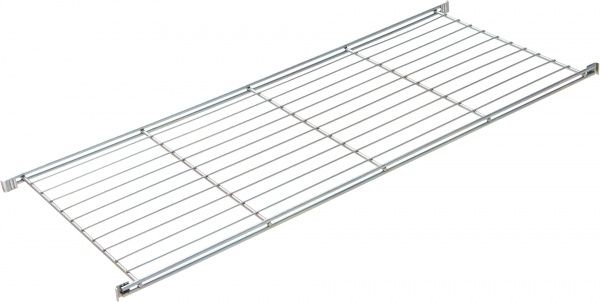 Полка для гардеробной системы Kolchuga 850x355 мм серебряный