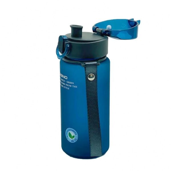 Бутылка для воды 400 мл Casno синий KXN-1114_Blue