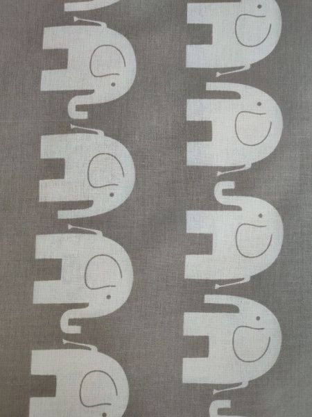 Комплект постельного белья Слоники серые 2,0 белый с серым UP! (Underprice) 