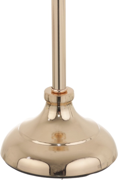 Подсвечник для широкой свечи Золото 12х12х37 см