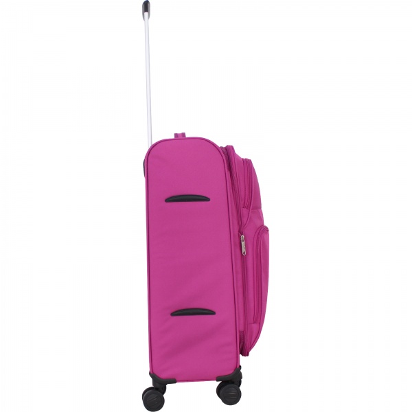 Чемодан Bagland М New 70 л малиновый 3799124 