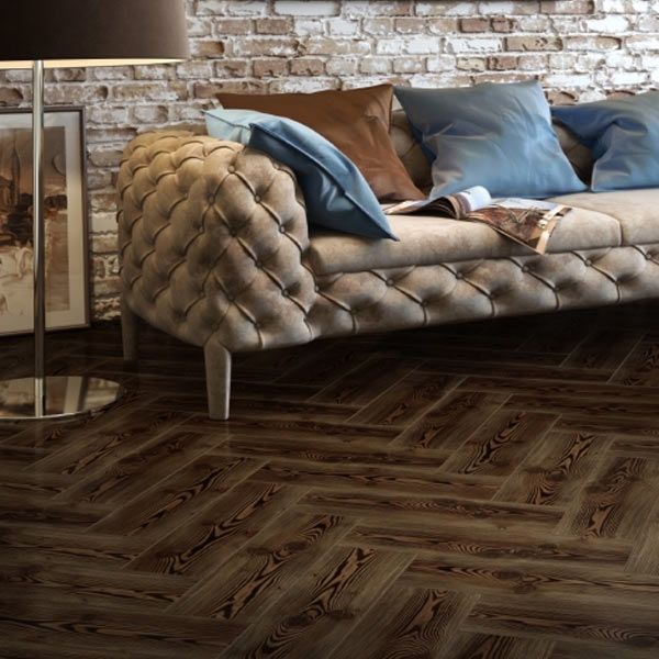 Плитка Интеркерама Pantal 85 022 150x500 мм красно-коричневая