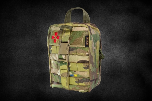 Подсумок UKRTAC под тактическую военную Аптечку (Multicam)