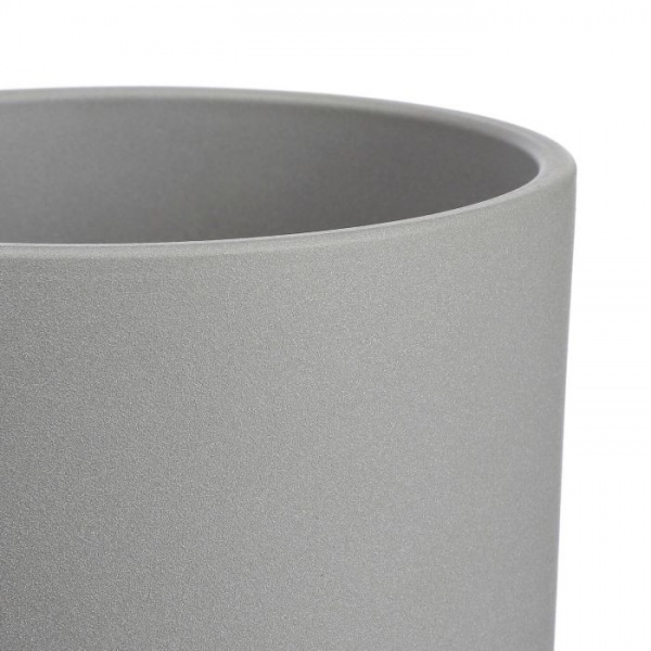 Вазон керамічний Edelman Era 28 см круглий 14,2 л пісочно-сірий (1035841) 