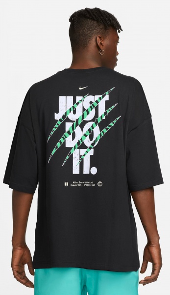 Футболка Nike M NSW TEE OS BRANDRIFFS LBR FB9817-010 р.L чорний