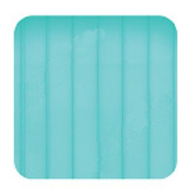 Лист полікарбонатний сотовий POL 4 мм бірюза