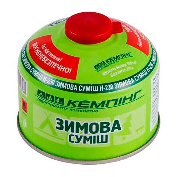 Картридж газовый Кемпинг Зимняя смесь Н-230 