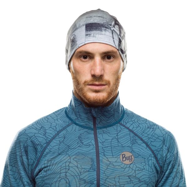 Шапка BUFF MICROFIBER&POLAR_HAT BU 121519.937.10.00 OS світло-сірий