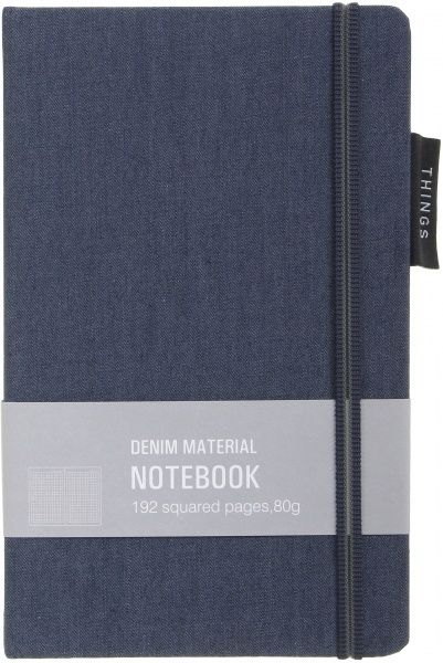 Книга для нотаток Джинсова А5 96 л чорний