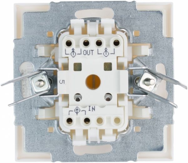 Выключатель двухклавишный ABB Neo без подсветки 10 А 230В IP20 оранжевый 3559M-A00652 4;3559M-A00652 43 2