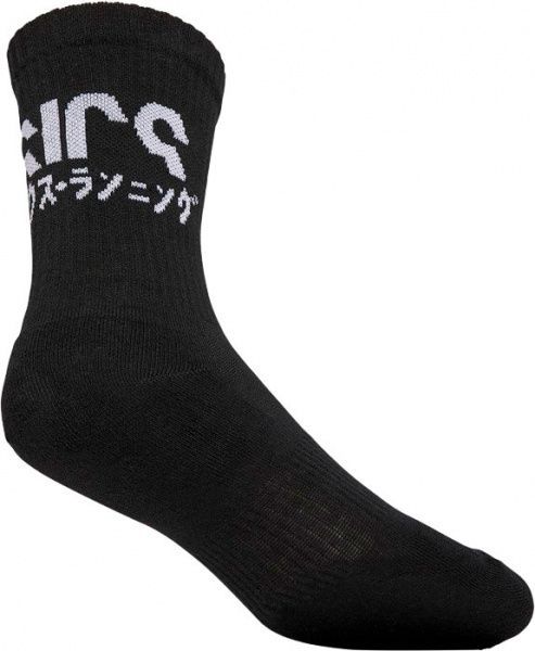Шкарпетки Asics 2PPK Katakana Sock 3013A453-002 чорний білий р.36-39