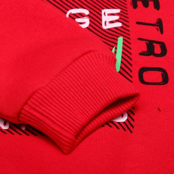 Свитшот ALG р.104 красный 221453 