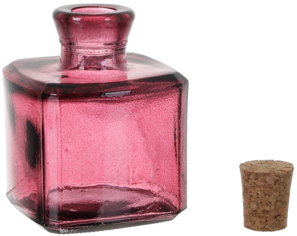 Ваза скляна San Miguel LICORERA CUADRADA 200 мл гранат 