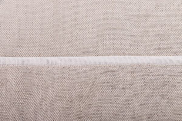 Скатерть с бордюром 654-16/00 140x180 см льняной Эдельвика 