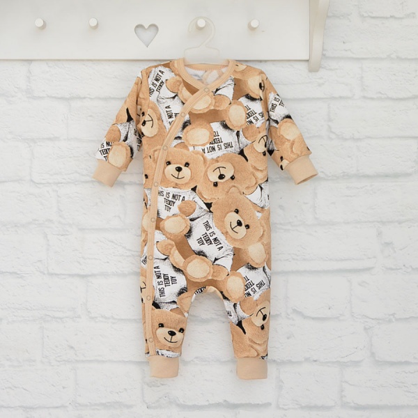 Человечек унисекс Blanka Медвежонок р.86 коричневый 110014 