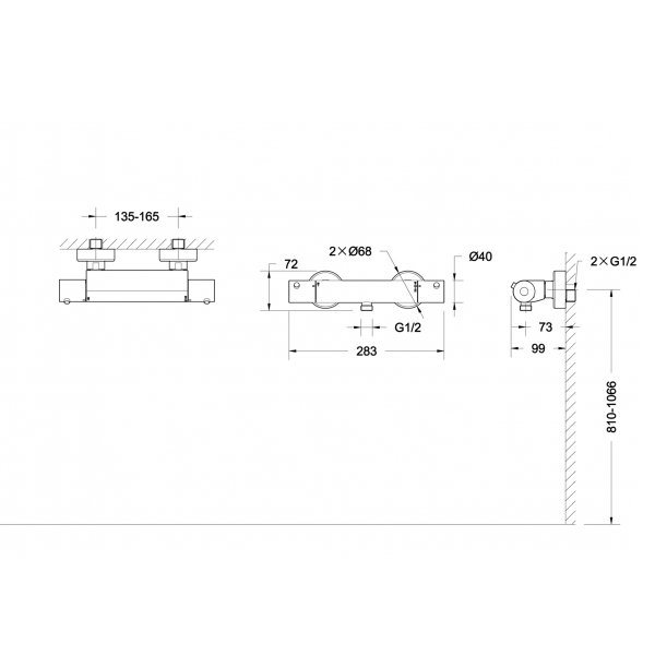 Смеситель для душа Bravat Stream F93984C-01B