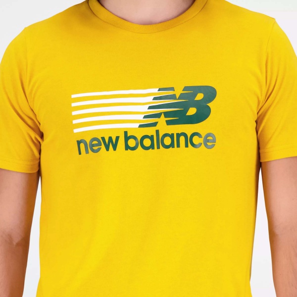 Футболка New Balance SPORT CORE PLUS MT23904VGL р.XL оранжевый