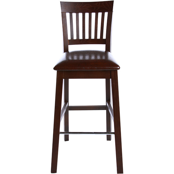 Стілець барний РПМК барний Вікторія горіх темний 