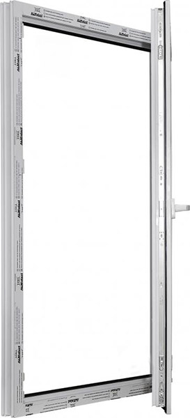 Вікно одностулкове поворотно-відкидне ALMplast 800х1000 мм