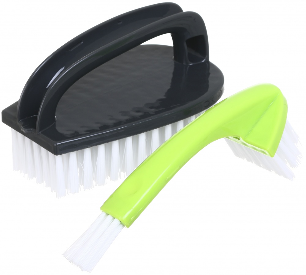 Щетка для чистки 2в1 OBERY 13,5 см