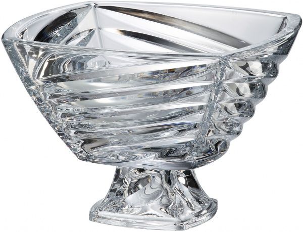 Чаша на ніжці скляна Facet 33 см Bohemia