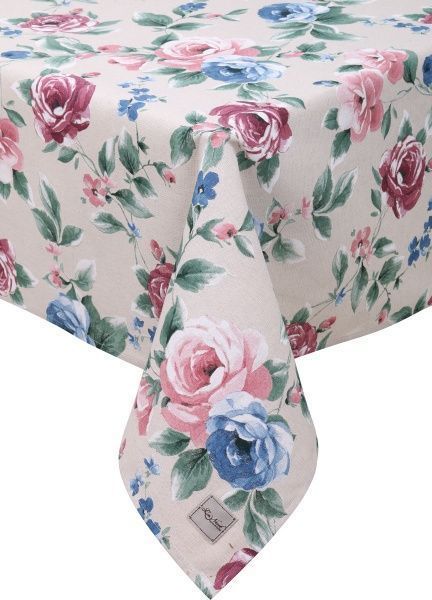 Скатерть Шарлотта Розы 136x180 см бежевый La Nuit 