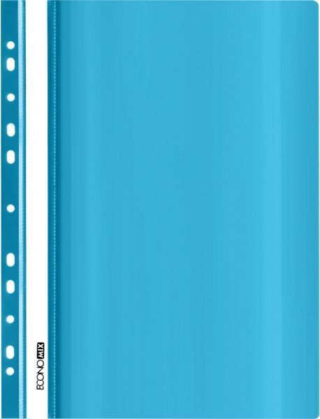 Скоросшиватель А4 Economix с перфорацией, фактура 