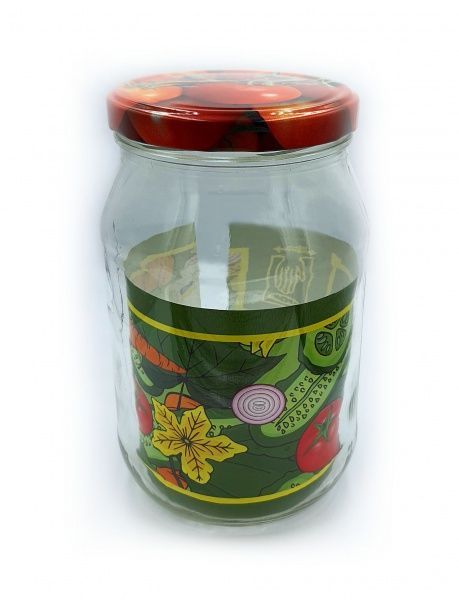 Банка для консервування з кришкою твіст-оф 1,7 л 