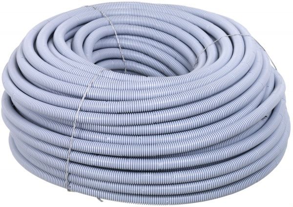 Труба гофрована з протяжкою UP! (Underprice) ПВХ 25 мм / 100 м 