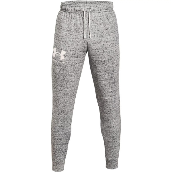 Штани Under Armour UA RIVAL TERRY JOGGER 1361642-112 р. S світло-сірий