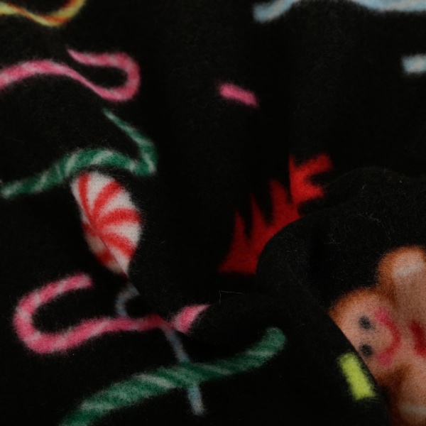 Плед NY Holly 125x150 см чорний Luna 