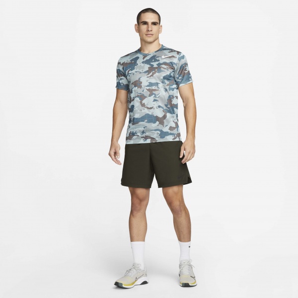 Футболка Nike M NK DF TEE LGD CAMO AOP DM5667-366 р.S різнокольоровий
