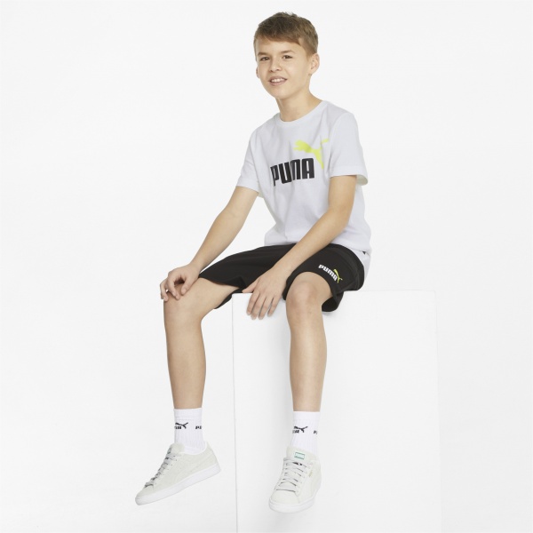 Комплект дитячого одягу Puma Short Jersey Set 84731002 р. 152 біло-чорний