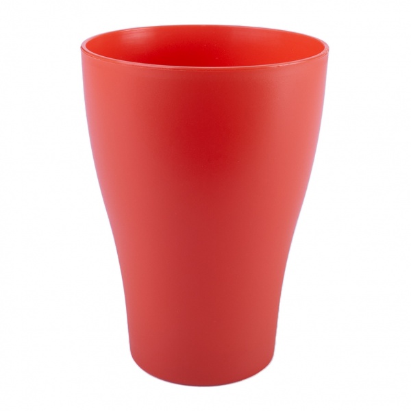 Стакан для напоїв оранж пластик 250 мл Алеана 