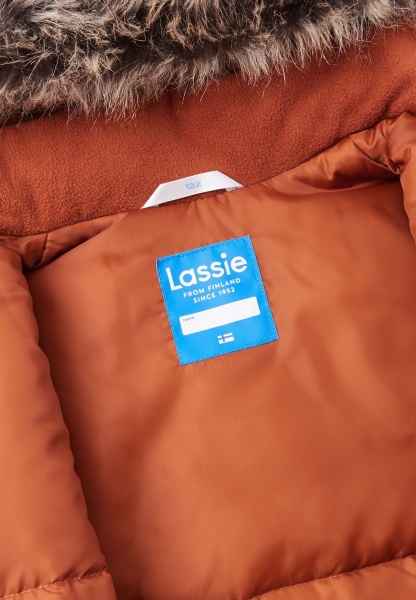 Куртка-парка унісекс Lassie by Reima Sachka 8640 р.98 темно-зелений 7100005A 