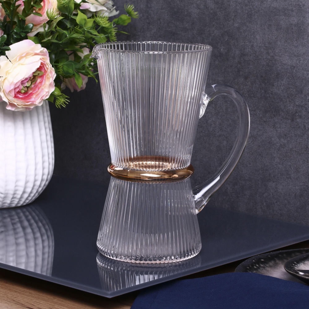 Графин Fiora Golden Ring 1,5 л скло